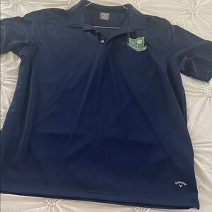 Callaway Men's Dark Blue Navy Polo Golf Shirt